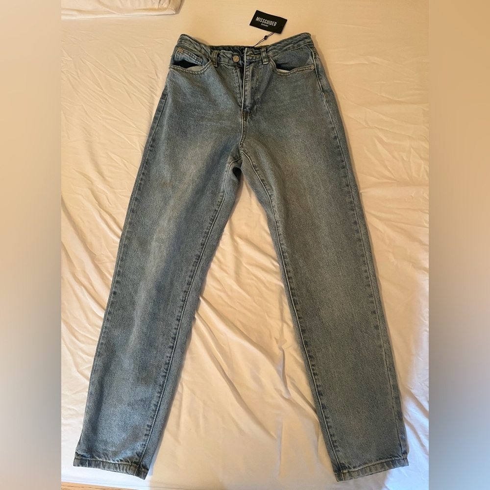 Misguided high waisted jeans